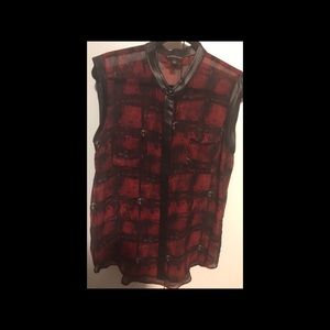 Rock & Republic sheer top